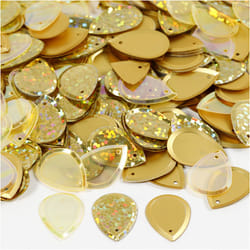 Creativ Company 522042 strass et sequin Sequins Or 1,9 cm