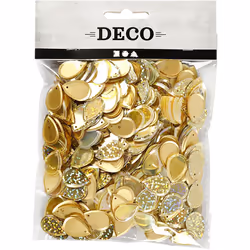 Creativ Company 522042 strass et sequin Sequins Or 1,9 cm