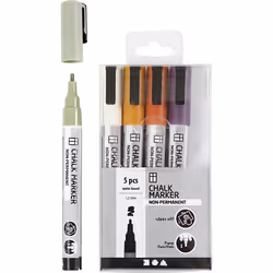 Creativ Company 37386, Vert, Orange, Violet, Blanc, Jaune, 5 pièce(s)
