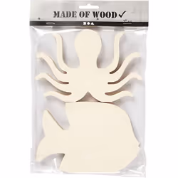 Creativ Company 57976 statue et figurine décorative Blanc Contre-plaqué
