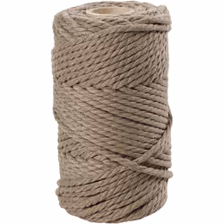 Creativ Company 414751, Couture à la main, Marron, Coton, 55 m, 4 mm, 330 g