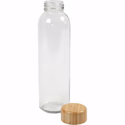 Creativ Company 558770 gourde Utilisation quotidienne 500 ml Verre Transparent, Bois