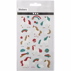 Creativ Company 280014 autocollant décoratif Pellicule Multicolore