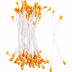Creativ Company Étamines de fleurs, Orange, Blanc, 100 pièce(s)