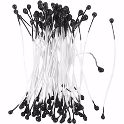 Creativ Company Étamines de fleurs, Noir, Blanc, 100 pièce(s)