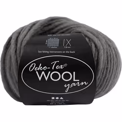 Creativ Company 4824582, Artisanat, Gris, Laine, 50 m, 100% Wool, 50 g