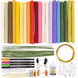 Creativ Company 97088 papier crêpon Multicolore