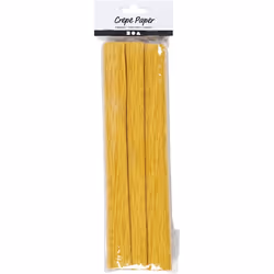 Creativ Company 209006 papier crêpon Curry
