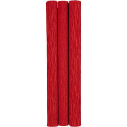 Creativ Company 209008 papier crêpon Rouge