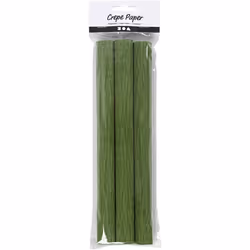 Creativ Company 209009 papier crêpon Vert