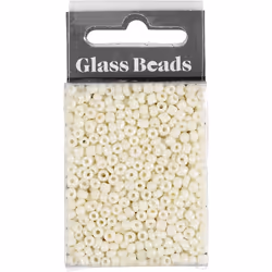 Creativ Company 682841 perle Perle en forme de graine Verre