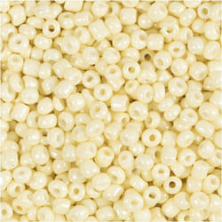 Creativ Company 682871 perle Perle en forme de graine Verre Jaune