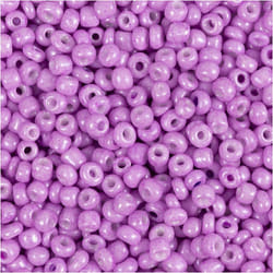 Creativ Company 682891 perle Perle en forme de graine Verre Violet