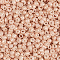 Creativ Company 682911 perle Perle en forme de graine Verre Rose