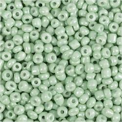Creativ Company 682931, Verre, Vert, Perle en forme de graine