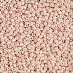 Creativ Company 686940 perle Perle en forme de graine Verre Rose