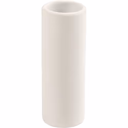 Creativ Company Vase, Vase cylindrique, Terre cuite, Blanc, Intérieure, 110 mm, 40 mm