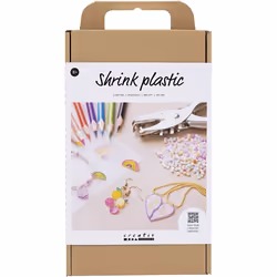 Creativ Company 977542, Kit de fabrication de broches pour bijoux pour enfants, 8 an(s), Multicolore