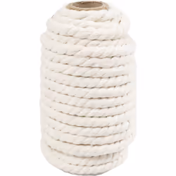 Creativ Company 977565, Macramé, Blanc, 12 m, 8,5 mm, 8,5 mm, 300 g