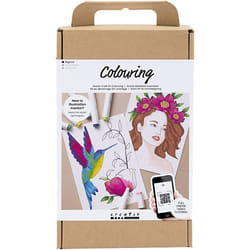 Creativ Company Kit de démarrage DIY Coloriage