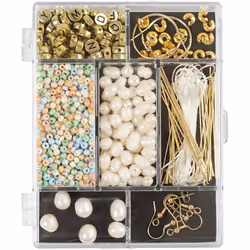 Creativ Company 977622, Kit de fabrication de bijoux pour enfants, Multicolore