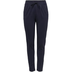 Pantalon ample - ONLY - Poptrash Easy - Élastique à la taille - Poches arrière - Femme - Bleu foncé