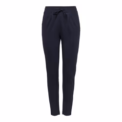Pantalon ample - ONLY - Poptrash Easy - Élastique à la taille - Poches arrière - Femme - Bleu foncé