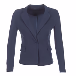 Blazer coupe droite - couleur : Marine