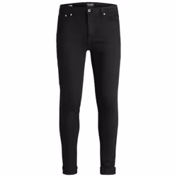 Jack &amp; Jones 12109952, Noir, EUE, Jeans, Coton, Elastane, 88% Coton, 10% Coton biologique, 2% Élasthanne, Ne pas javellis ...