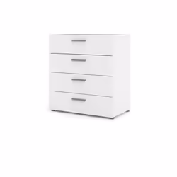Commode TYHJA 4 tiroirs - Chene Truffe. Plateau épaisseur 18mm. Structure en panneau de particules épaisseur 15mm. 4 tiroirs  ...