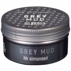 HH Simonsen Grey Mud, Cire capillaire, 100 ml, Unisexe, Tous types de cheveux, Pot, Fixation