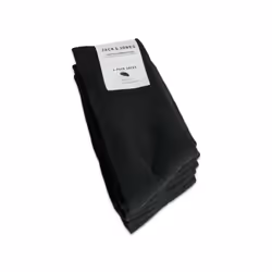 Jack & Jones 12113085, Chaussettes de football, Noir, Adulte, Mâle, Coton, Elastane, Polyester, 5 paire(s)
