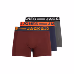 Jack&Jones Lot de 3 boxers Lichfield 12113943 Multicolore