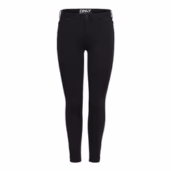 ONLY ONLKENDELL Mid waist Skinny Fit Ankle length Jeans Noir - Vue supplémentaire 3