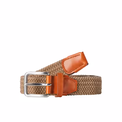 Jack&Jones Ceinture homme Jacspring Woven Belt Noos12118114 Beige