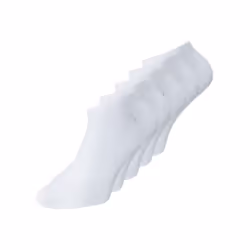 Jack &amp; Jones Pack de 5 chausettes, Chaussettes de sport, Blanc, Adulte, Unisexe, Longueur de cheville, 5 paire(s)