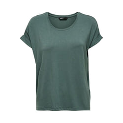 ONLY 15106662 Tee-shirt Col rond Manche courte Elastane, Polyester, Viscose