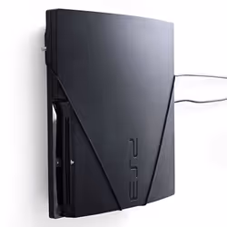 Floating Grip PS3 Slim Wall Mount, Support mural, PlayStation 3 Slim, Noir, 100 mm, 15 mm, 170 mm