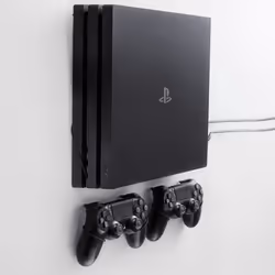 Floating Grip PS4 Pro Wall Mount Support mural