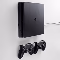 Floating Grip PS4 Slim Wall Mount Support mural