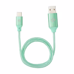 Floating Grip FG-USBLED-05-452GREEN, 0,5 m, USB C, USB A, Vert