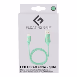 Floating Grip FG-USBLED-05-452GREEN câble USB 0,5 m USB C USB A Vert