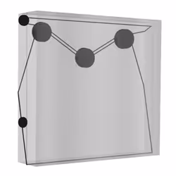 Floating Grip PS4 Slim Wall Mount Support mural