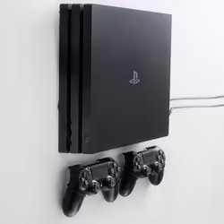 Floating Grip FG-PS4P-148B-151B-BU, Support mural, PlayStation 4 Pro, Noir, Plastique, Acier, Sony, 70 g