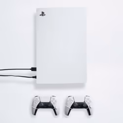 Floating Grip FG-PS5-130W-151W-BU, Support mural, PlayStation 5, Blanc, Plastique, Acier, Sony, Danemark