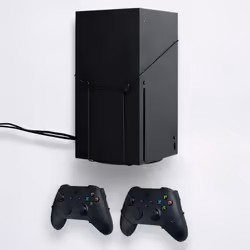 Floating Grip FG-XBSX-170B-161B-BU, Support mural, Xbox Series X, Noir, Plastique, Acier, Microsoft, Danemark