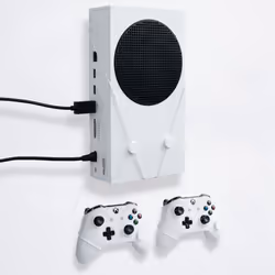 Floating Grip FG-XBSS-171W-161W-BU, Support mural, Xbox Series S, Blanc, Plastique, Acier, Microsoft, Danemark
