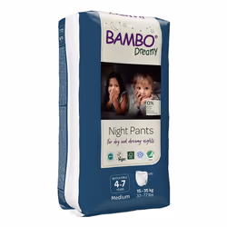 Bambo Nature 5713571008669, Unisexe, M, Couche-culotte, 15 kg, 35 kg, Blanc