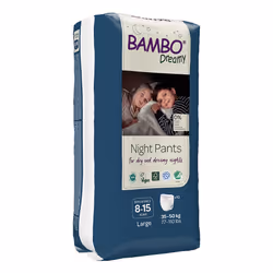 Bambo Nature 5713571008683, Garçon/Fille, Couche-culotte, 35 kg, 50 kg, Blanc, 8 an(s)