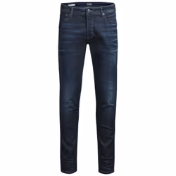 Jack &amp; Jones 12126066, Bleu, EUE, Jeans, Coton, Elastane, Polyester, 75% Coton, 23% Polyester, 2% Élasthanne, Ne pas jave ...